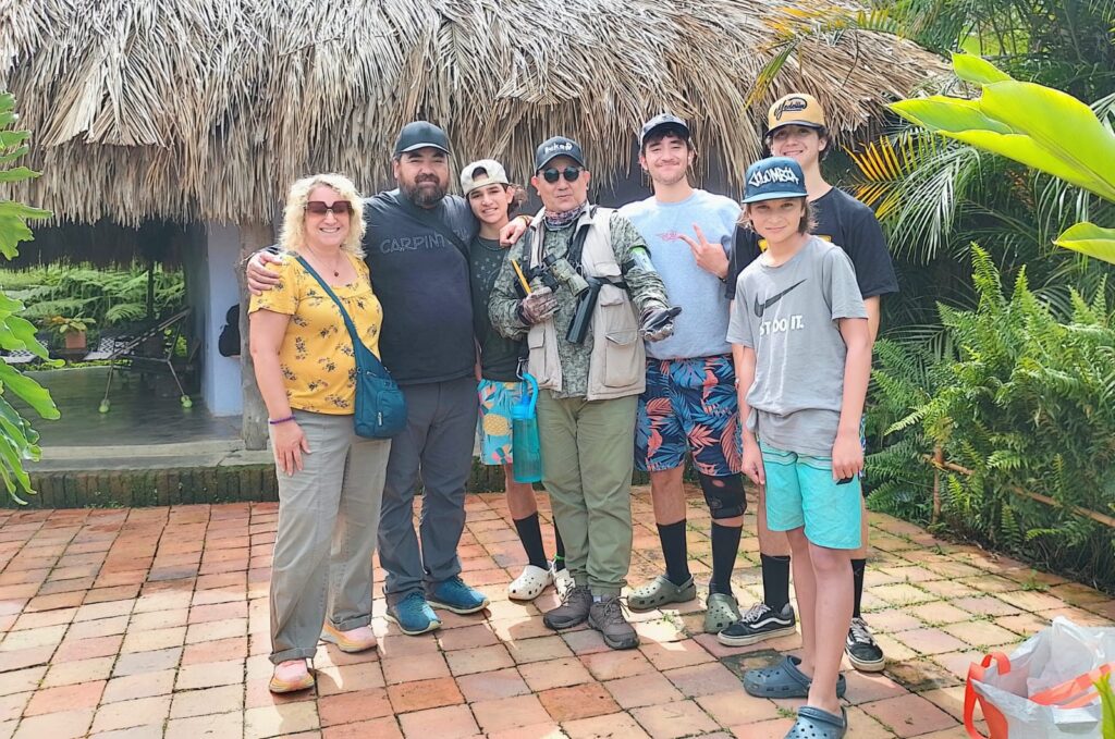 Private guide and guests during a Santa Marta city experience