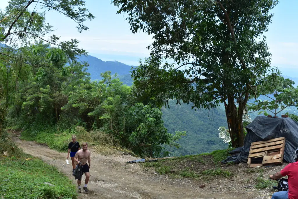 Mountain landscape near Minca in the Sierra Nevada de Santa Marta