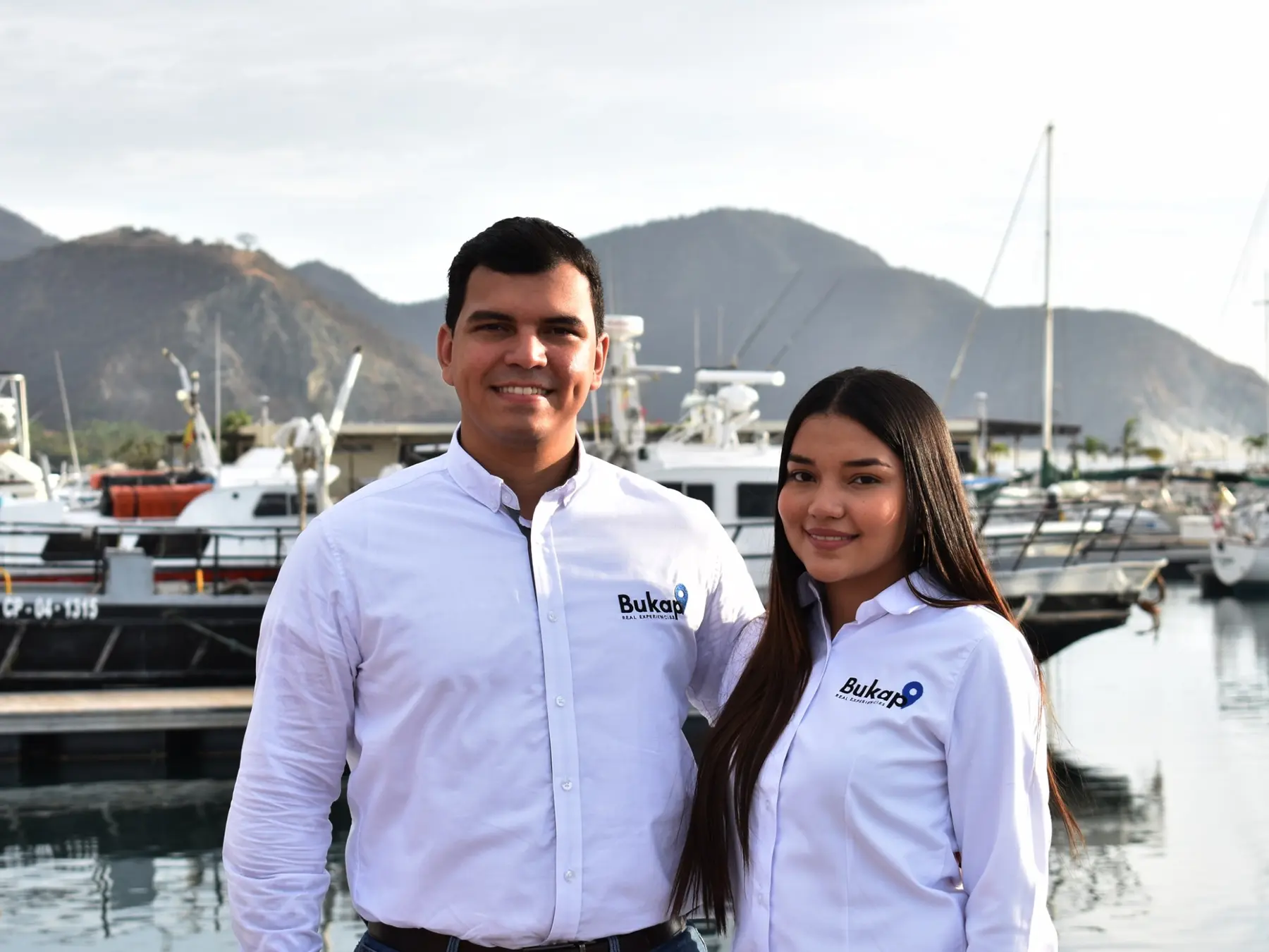Juan Bustos Casij and Estefanía Kando Palacio, founders of Bukap